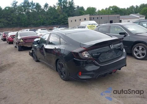 2019 Honda Civic Lx from USA, damaged, VIN 2HGFC2F63KH585617